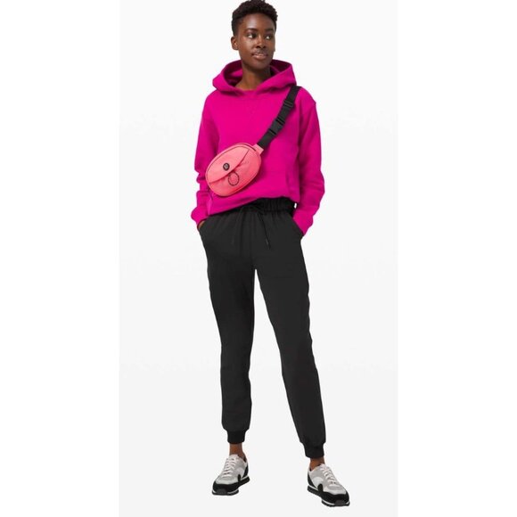 Lululemon Keep Moving Joggers Womens Size 18 Black Drawstring Waist Gorpcore - Picture 4 of 14